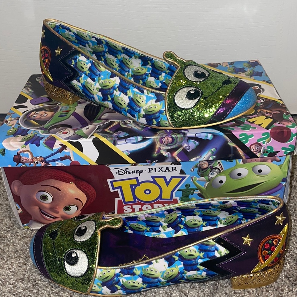 Irregular Choice Toy Story Alien Shoes